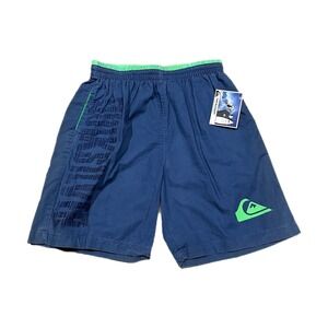 Quiksilver Shorts Mens 30 Blue Double Cotton 90s Surf Skate Vintage